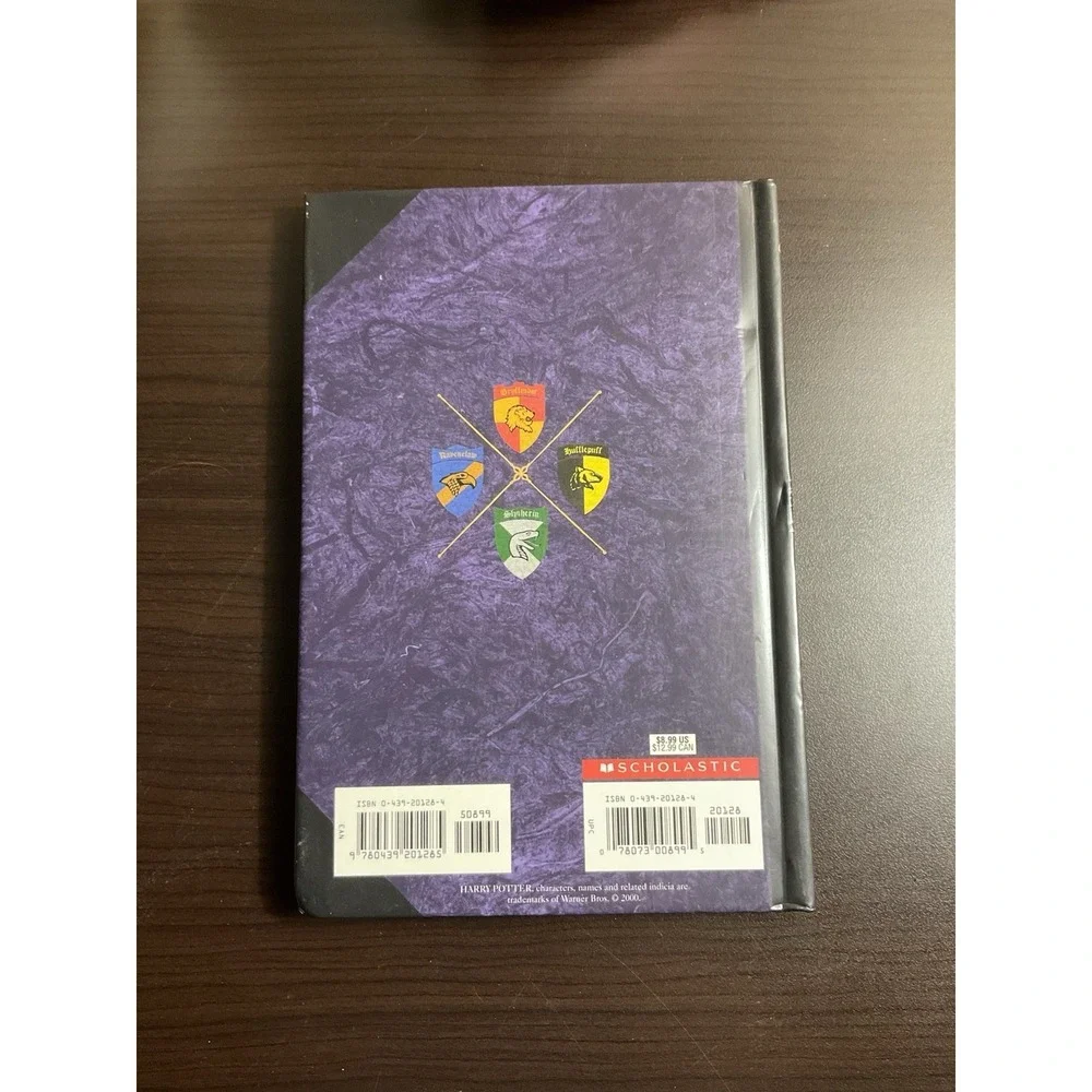 Vintage 2000 Harry Potter Hogwarts Journal Hardcover Scholastic